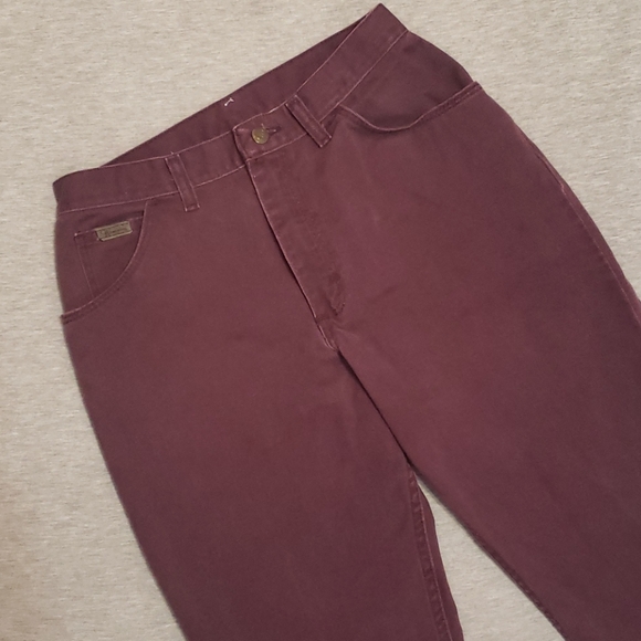 Vintage 80's Wrangler Purple "Mom" Jeans - Picture 7 of 15